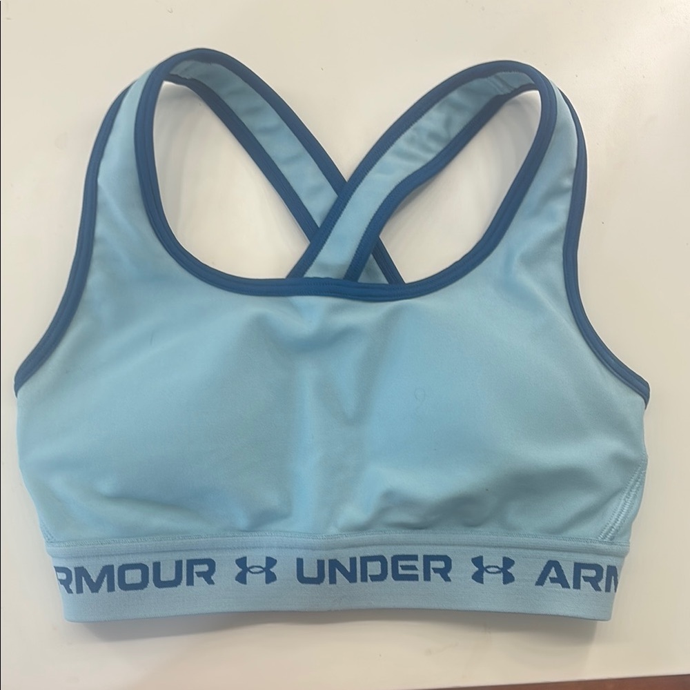 Under Armour Women's Light Blue Sports Bra